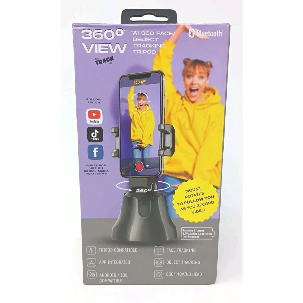 360 Degrees View By Track, Rotation Smart Personal Stabilizer, Tracker NIB